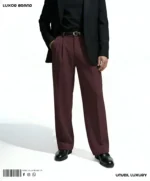 Pant Burgundy