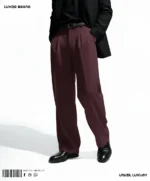 Pant Burgundy - Image 2