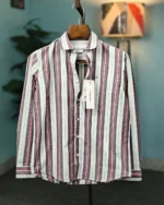 Coral & Slate Multi-Stripe - Image 2