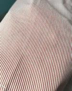 Crimson Fine-Stripe Classic Shirt - Image 4