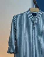 Grey & White Stripes - Image 2