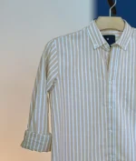 Light Tan and White Stripes - Image 2