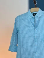 Sky Blue & White Stripe - Image 2