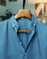 Slate Blue Chelly Button-Down Shirt