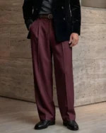 Burgundy Baggy Formal