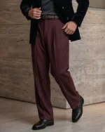 Burgundy Baggy Formal - Image 2