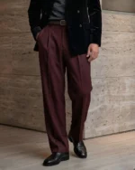 Burgundy Baggy Formal - Image 3