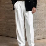 White Baggy Formal