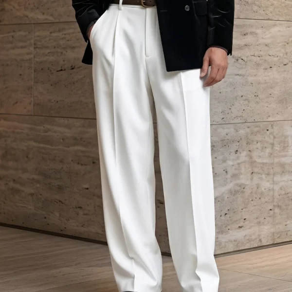 White Baggy Formal