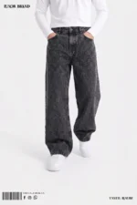 Mineral Charcoal Wide-Leg Denim - Image 3