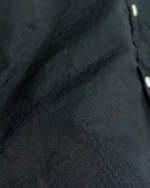 Black Seersucker Casual Shirt - Image 4