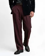 Burgundy Baggy Formal - Image 2