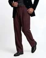 Burgundy Baggy Formal - Image 3