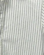 Minimalist Off White Stripe Shirt - Image 4