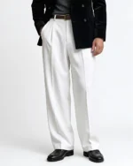 White Baggy Formal
