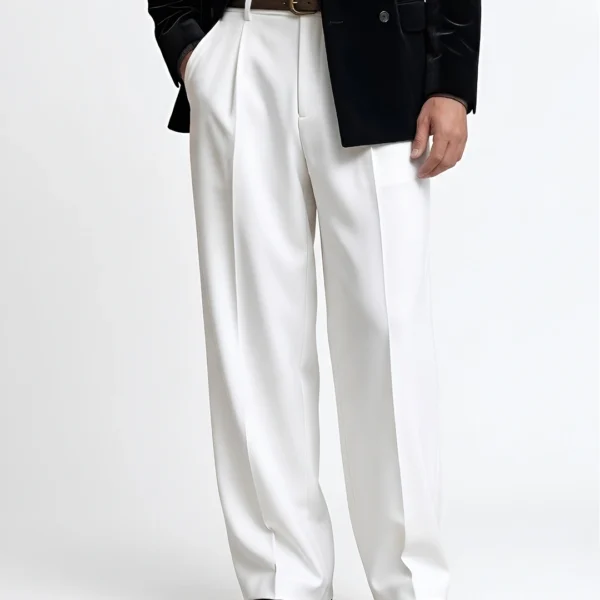White Baggy Formal